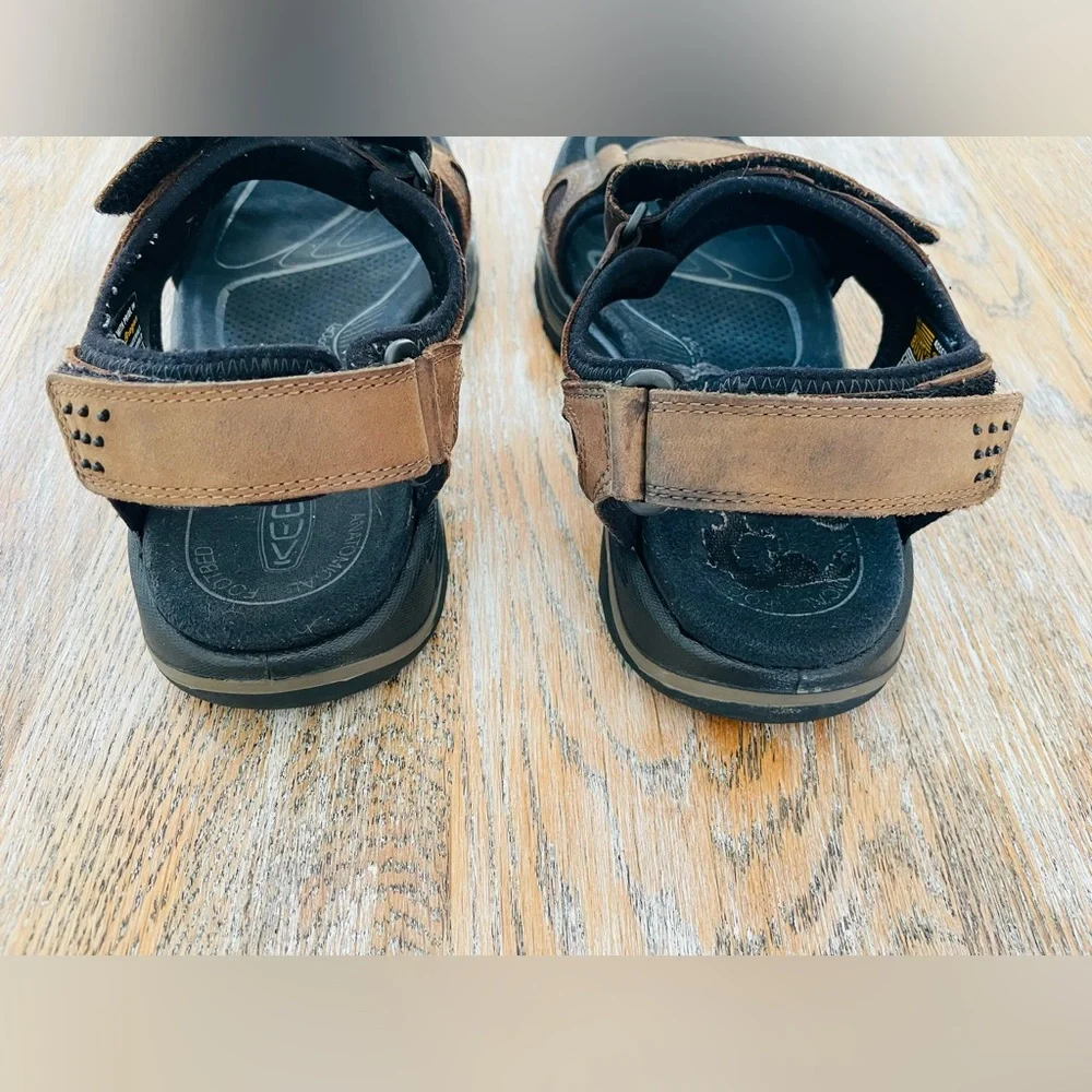 SOLD Keen Men’s Rialto II 3 Point Leather Hiking Sandals❤️🥾 - Picture 11 of 14